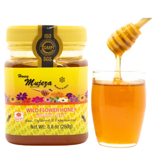 Wildflower with Royal Jelly Honey - عسل الزهور البرية مع غذاء الملكات
