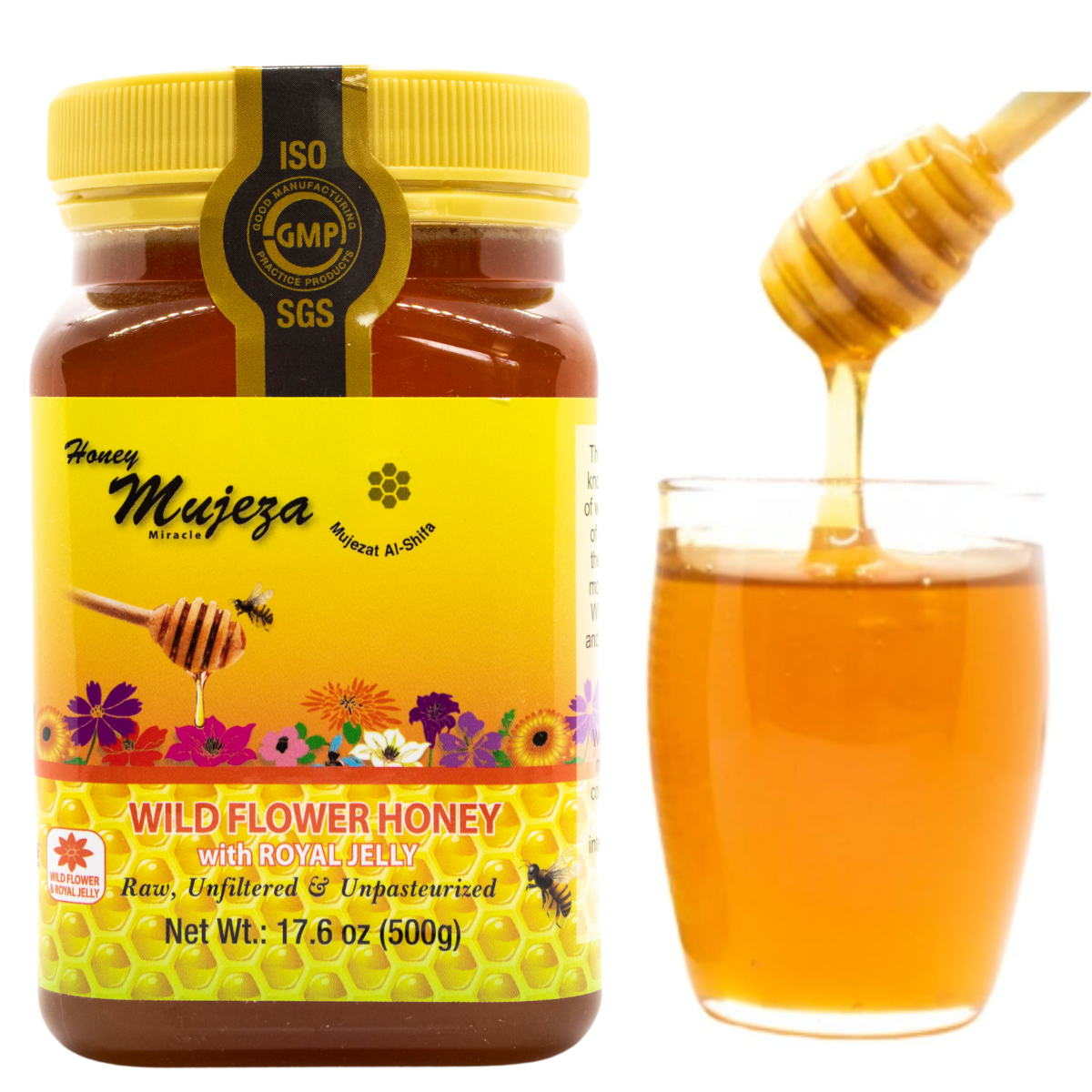 Wildflower with Royal Jelly Honey - عسل الزهور البرية مع غذاء الملكات