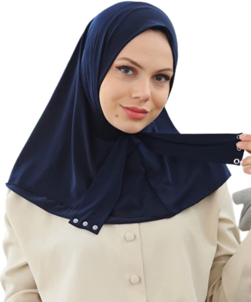 Marwa Fashion Muslim Hijab for Women - Premium Quality Hijab Scarves for Women Made up Polyester - Sweat Absorbent and can be Used on Every Occasion Red