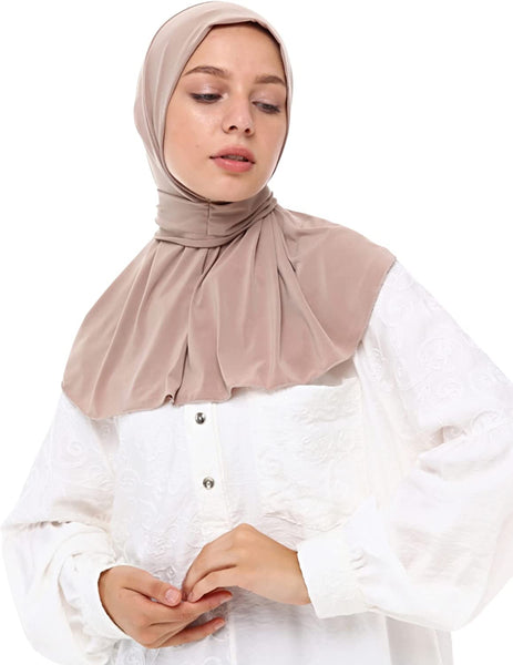 Marwa Fashion Muslim Hijab for Women with Cap - Premium Quality Hijab Cap for Women made up of Chiffon